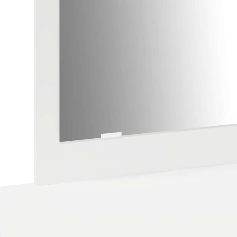 Toaletka Biały 100 x 40 x 70 cm Materiał drewnopochodny