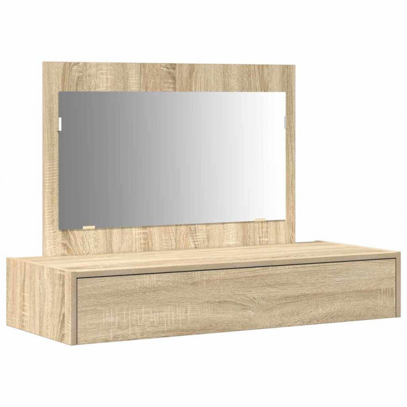 Toaletka Brązowy 100 x 40 x 70 cm Materiał drewnopochodny