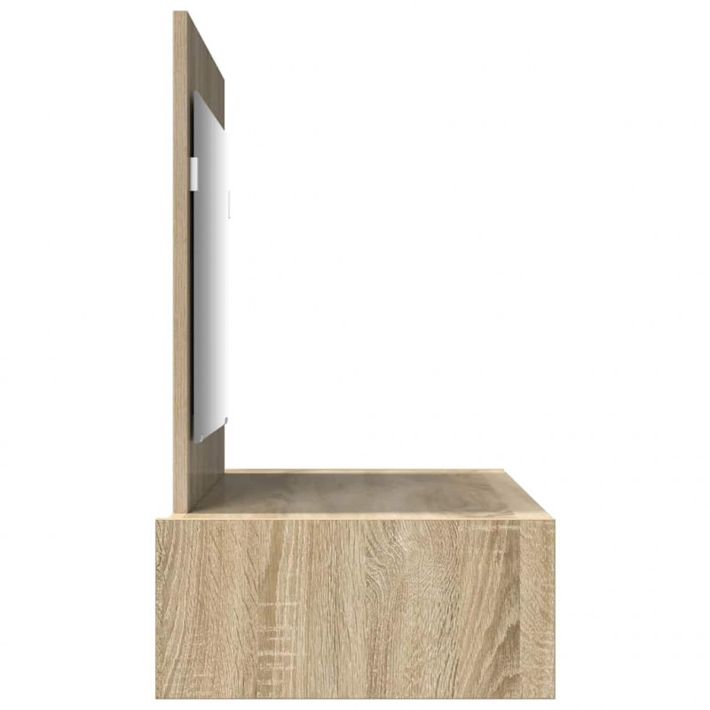 Toaletka Brązowy 100 x 40 x 70 cm Materiał drewnopochodny