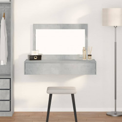 Toaletka Szary 100 x 40 x 70 cm Materiał drewnopochodny