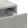 Toaletka Szary 100 x 40 x 70 cm Materiał drewnopochodny