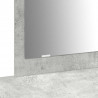 Toaletka Szary 100 x 40 x 70 cm Materiał drewnopochodny
