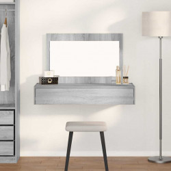 Toaletka Szary 100 x 40 x 70 cm Materiał drewnopochodny
