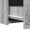 Toaletka Szary 100 x 40 x 70 cm Materiał drewnopochodny