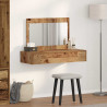 Toaletka Brązowy 100 x 40 x 70 cm Materiał drewnopochodny