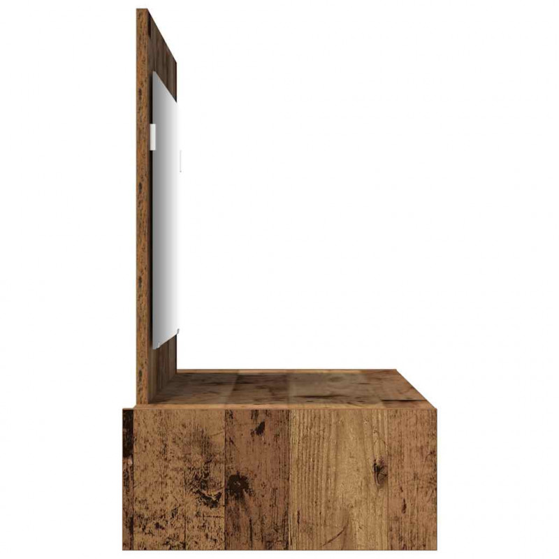 Toaletka Brązowy 100 x 40 x 70 cm Materiał drewnopochodny