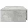 Szuflady do łóżka z szufladą Betonowy szary 75 x 36,5 x 16,5 cm