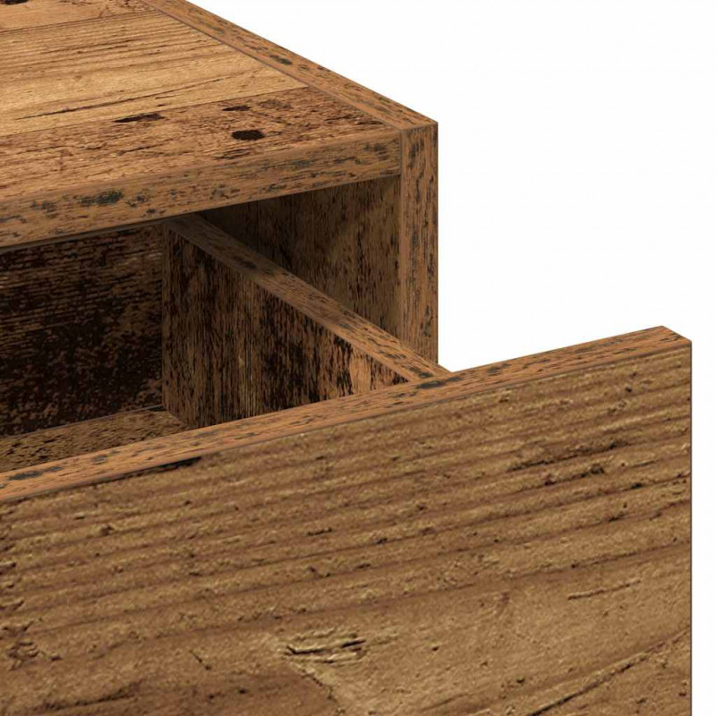 Toaletka Brązowy 100 x 40 x 70 cm Materiał drewnopochodny