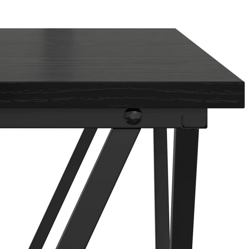 Stolik kawowy Czarny Dąb 80 x 80 x 45 cm