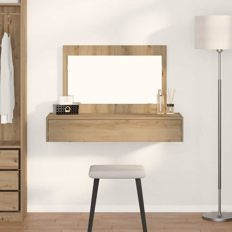 Toaletka Brązowy 100 x 40 x 70 cm Materiał drewnopochodny