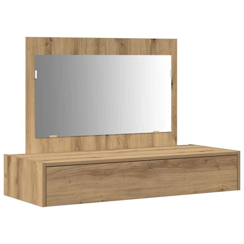 Toaletka Brązowy 100 x 40 x 70 cm Materiał drewnopochodny