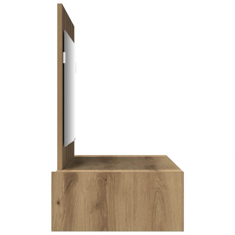 Toaletka Brązowy 100 x 40 x 70 cm Materiał drewnopochodny