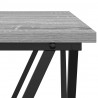 Stolik kawowy Szary Sonoma 80 x 80 x 45 cm