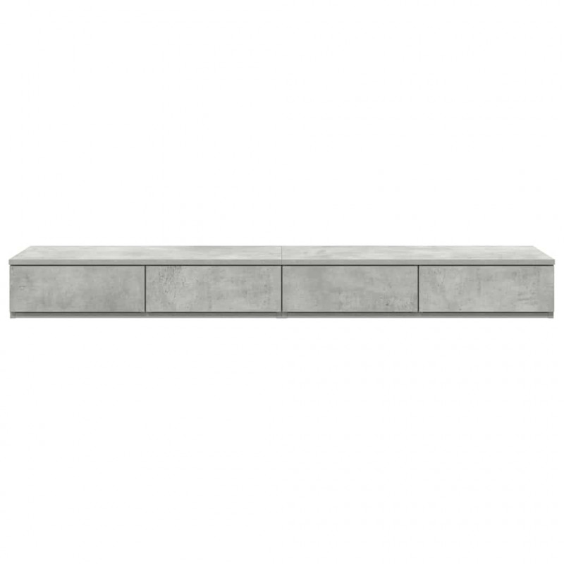 Szuflady do łóżka Betonowy szary 160 x 36,5 x 16,5 cm
