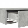 Szuflady do łóżka Betonowy szary 160 x 36,5 x 16,5 cm