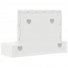 Toaletka Biały 100 x 40 x 70 cm Materiał drewnopochodny