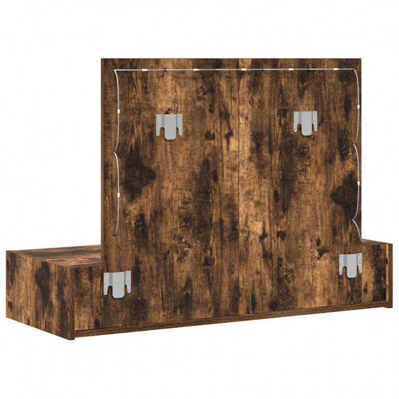 Toaletka Brązowy 100 x 40 x 70 cm Materiał drewnopochodny