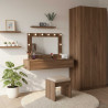 Toaletka Brązowy 100 x 40 x 70 cm Materiał drewnopochodny