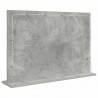 Lustro toaletowe Prostokątny Betonowy szary 80 x 55 x 18 cm