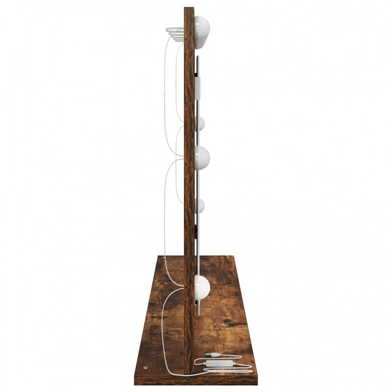 Lustro toaletowe Prostokątny Dąb wędzony 100 x 55 x 18 cm