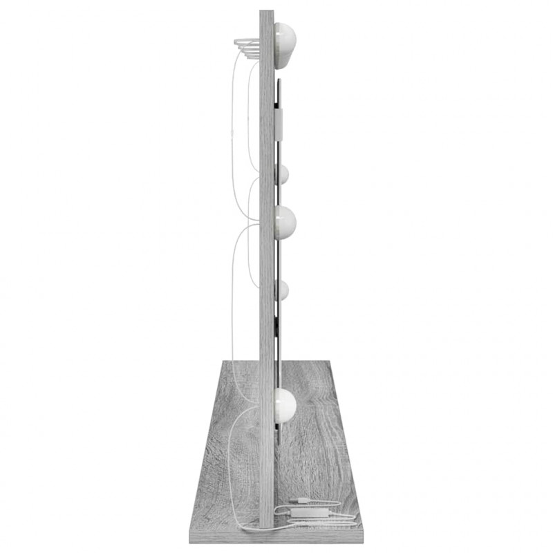 Lustro toaletowe Prostokątny Szary Sonoma 100 x 55 x 18 cm