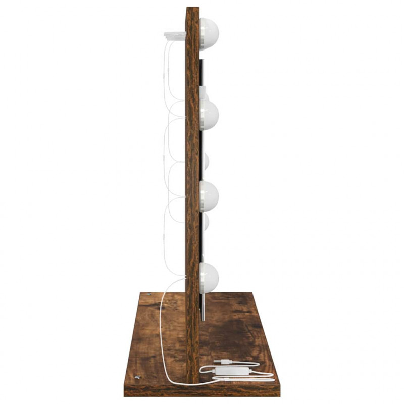 Lustro toaletowe Prostokątny Dąb wędzony 60 x 45 x 18 cm