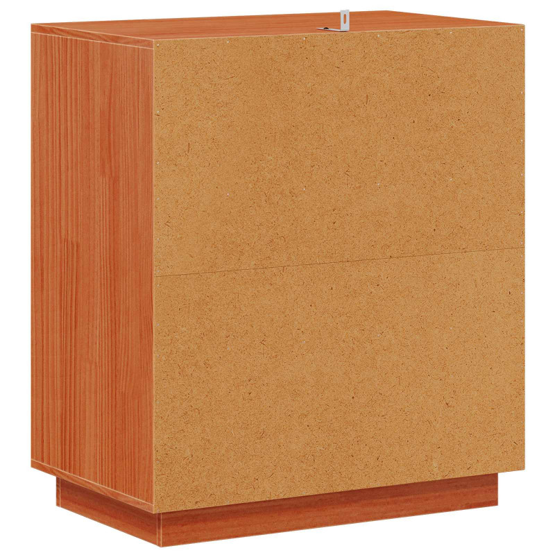 Bufet Woskowy Brąz 65,5 x 40 x 75 cm Lite drewno sosnowe