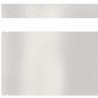 Krawężnik do trawnika Srebrny 450 x 0.05 x 15 cm