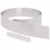 Krawężnik do trawnika Srebrny 450 x 0.05 x 15 cm
