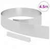 Krawężnik do trawnika Srebrny 450 x 0.05 x 15 cm