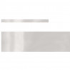 Krawężnik do trawnika Srebrny 450 x 0.05 x 15 cm