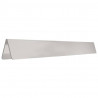 Krawężnik do trawnika 4 pcs Srebrny 450 x 0.05 x 15 cm