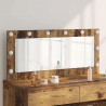 Lustro toaletowe Prostokątny Stare drewno 100 x 45 x 18 cm
