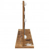 Lustro toaletowe Prostokątny Stare drewno 100 x 45 x 18 cm
