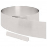 Krawężnik do trawnika Srebrny 450 x 0.05 x 15 cm