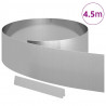 Krawężnik do trawnika Srebrny 450 x 0.05 x 15 cm