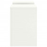 Stojak na rośliny 2 pcs Biały 24 x 24 x 35 cm Stal