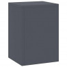 Stojak na rośliny 2 pcs Antracyt 24 x 24 x 35 cm Stal