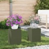 Stojak na rośliny 2 pcs oliwkowy 24 x 24 x 35 cm Stal