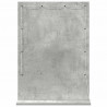 Lustro toaletowe Prostokątny Betonowy szary 70 x 50 x 18 cm