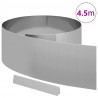 Krawężnik do trawnika Srebrny 450 x 0.05 x 15 cm