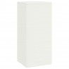 Stojak na rośliny 2 pcs Biały 24 x 24 x 55 cm Stal
