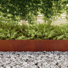 Krawężnik do trawnika Rdzawy 450 x 0.05 x 15 cm