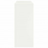 Stojak na rośliny 2 pcs Biały 24 x 24 x 55 cm Stal