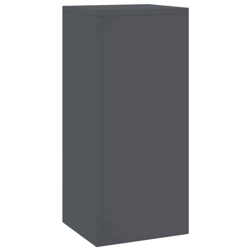 Stojak na rośliny 2 pcs Antracyt 24 x 24 x 55 cm Stal