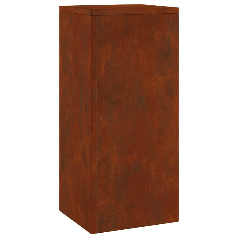 Stojak na rośliny 2 pcs Rdzawy 24 x 24 x 55 cm