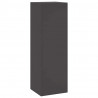Stojak na rośliny 2 pcs Czarny 24 x 24 x 75 cm Stal