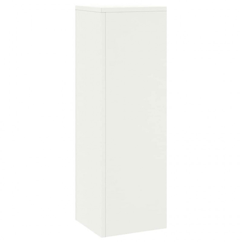 Stojak na rośliny 2 pcs Biały 24 x 24 x 75 cm Stal