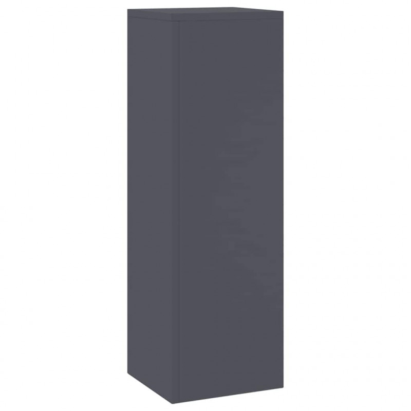 Stojak na rośliny 2 pcs Antracyt 24 x 24 x 75 cm Stal
