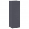 Stojak na rośliny 2 pcs Antracyt 24 x 24 x 75 cm Stal